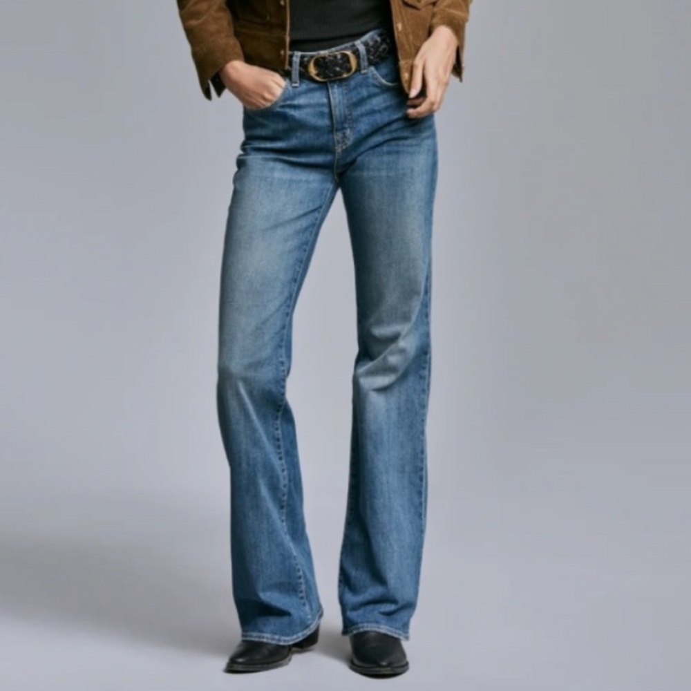 Nili Lotan Celia Denim Jean Size 28 Slight distressing Worn twice Made in USA - Picture 12 of 12